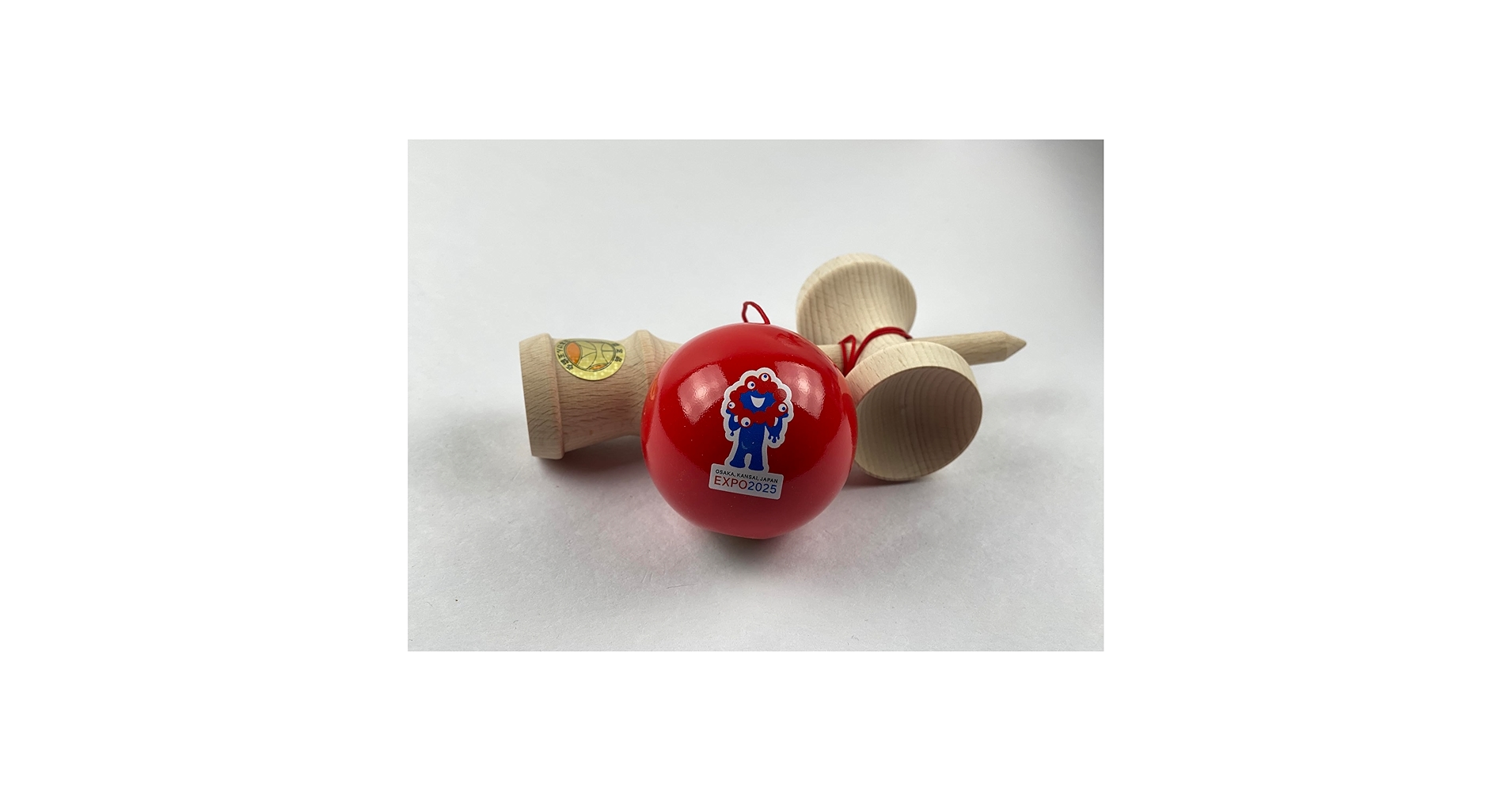 万博限定　けん玉　ミャクミャク　赤　梅 EXPO2025 ミャクミャク けん玉(KENDAMA) 赤 | 2025大阪・関西