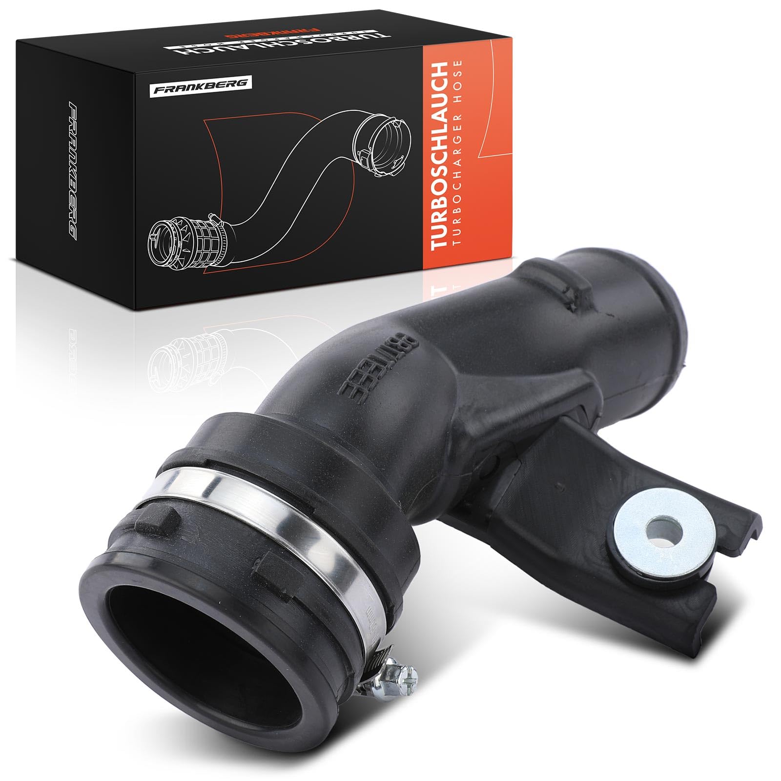 Frankberg Intercooler Turbo Hose Pipe Tube Compatible with Qashqai +2 I 2.0L Diesel 2007-2013 Qashqai +2 I Van X-Trail Koleos I Vel Satis Replace# 14460JG70A