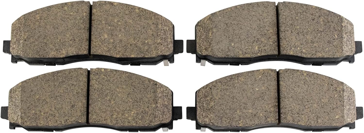 Front Ceramic Brake Pad Set Compatible with Caravan Pacifica Journey Wrangler