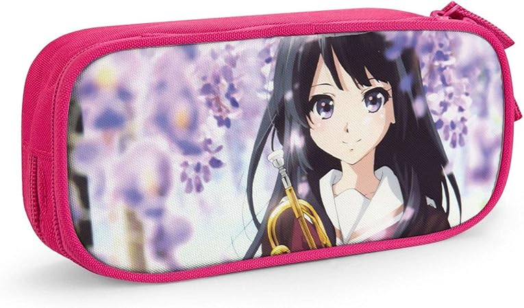Amazon 響けユーフォニアム 高坂麗奈ペンケースペンケース可愛い鉛筆袋多機能文房具収納化粧ポーチ収金ポーチ小学生高校生大学生女の子男の子子供社会人人気アニメグッズプレゼントpink 文房具 オフィス用品 文房具 オフィス用品
