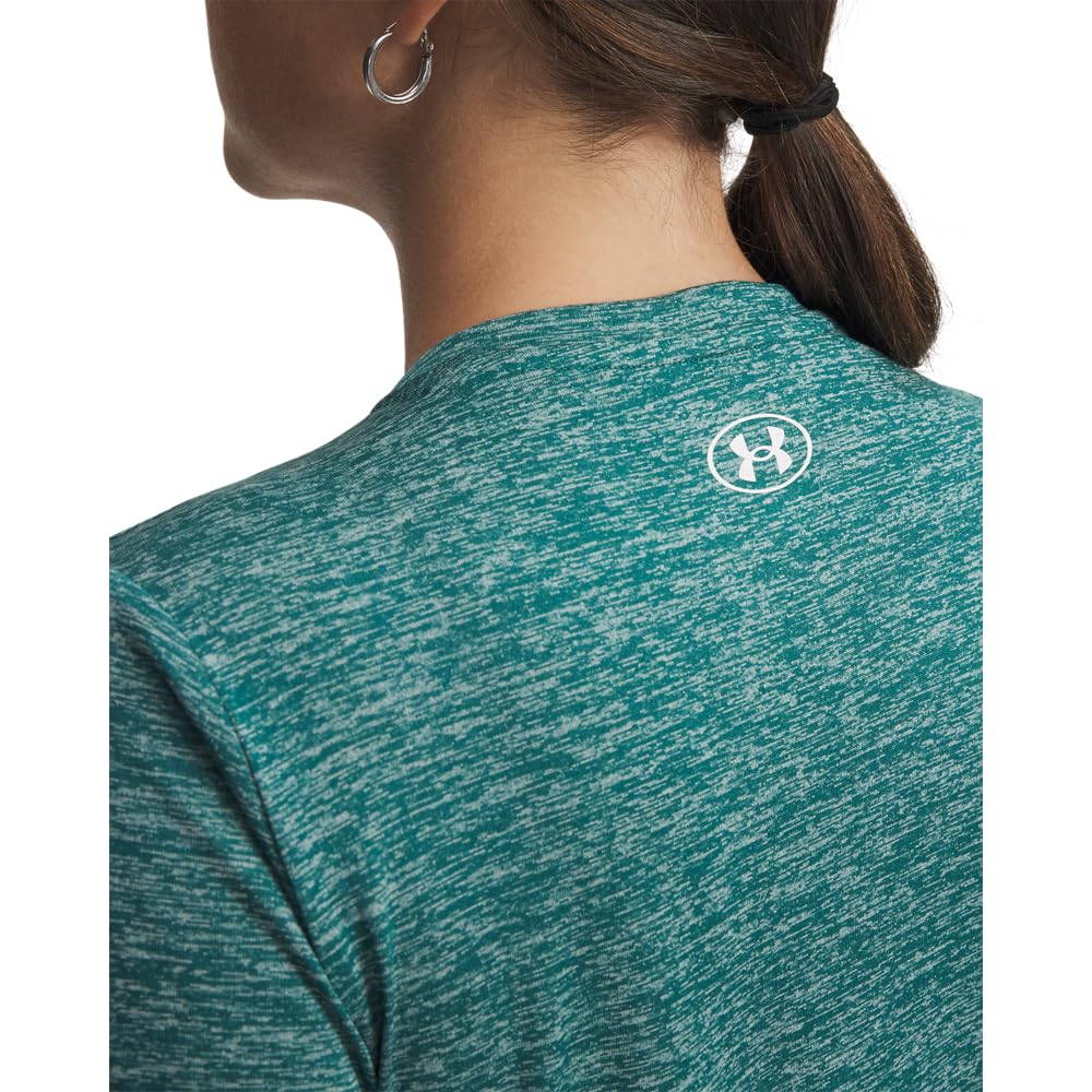 Under Armour Women's UA Tech™ Twist V-Neck Short Sleeve Tech SSV- Twist Mujer (Pack de 1) - 4