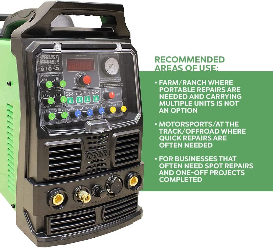 🛒 Crazy Deals 2019 Everlast Power Equipment PowerPro 205Si 200a AC DC TIG 50a Plasma Cutter Multi Process Welder PP205si Exclusive Discount 70% Price 2019 Everlast Power Equipment PowerPro 205Si 200a AC DC TIG 50a Plasma Cutter Multi Process Welder PP205si
