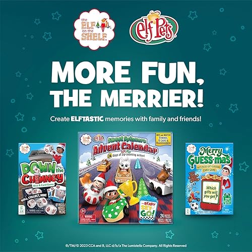 Miniatura 4 de The Elf on the Shelf Juego de cartas Merry Guess-mas