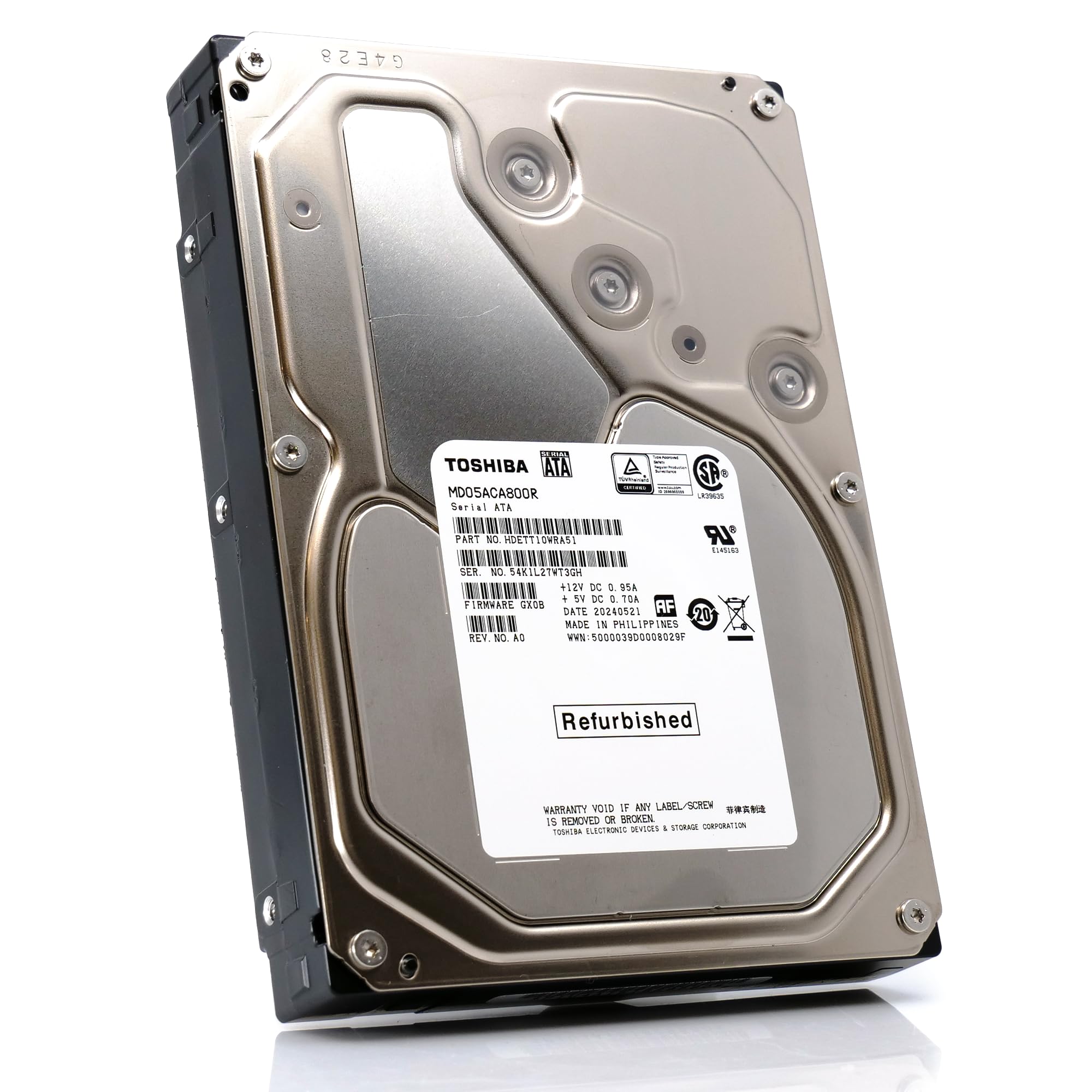 TOSHIBA MD05ACA800 8TB HDD 7200RPM 8TB_HDD②】TOSHIBA MD05ACA800