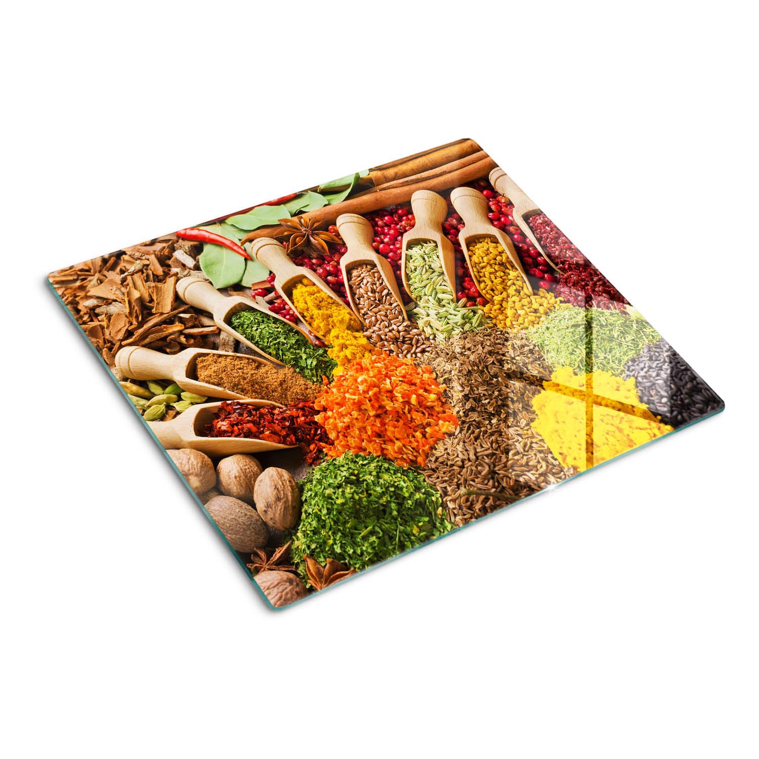 Planche à découper 60x52cm verre trempé cuisine couvercle cuisinière induction protège plaque
