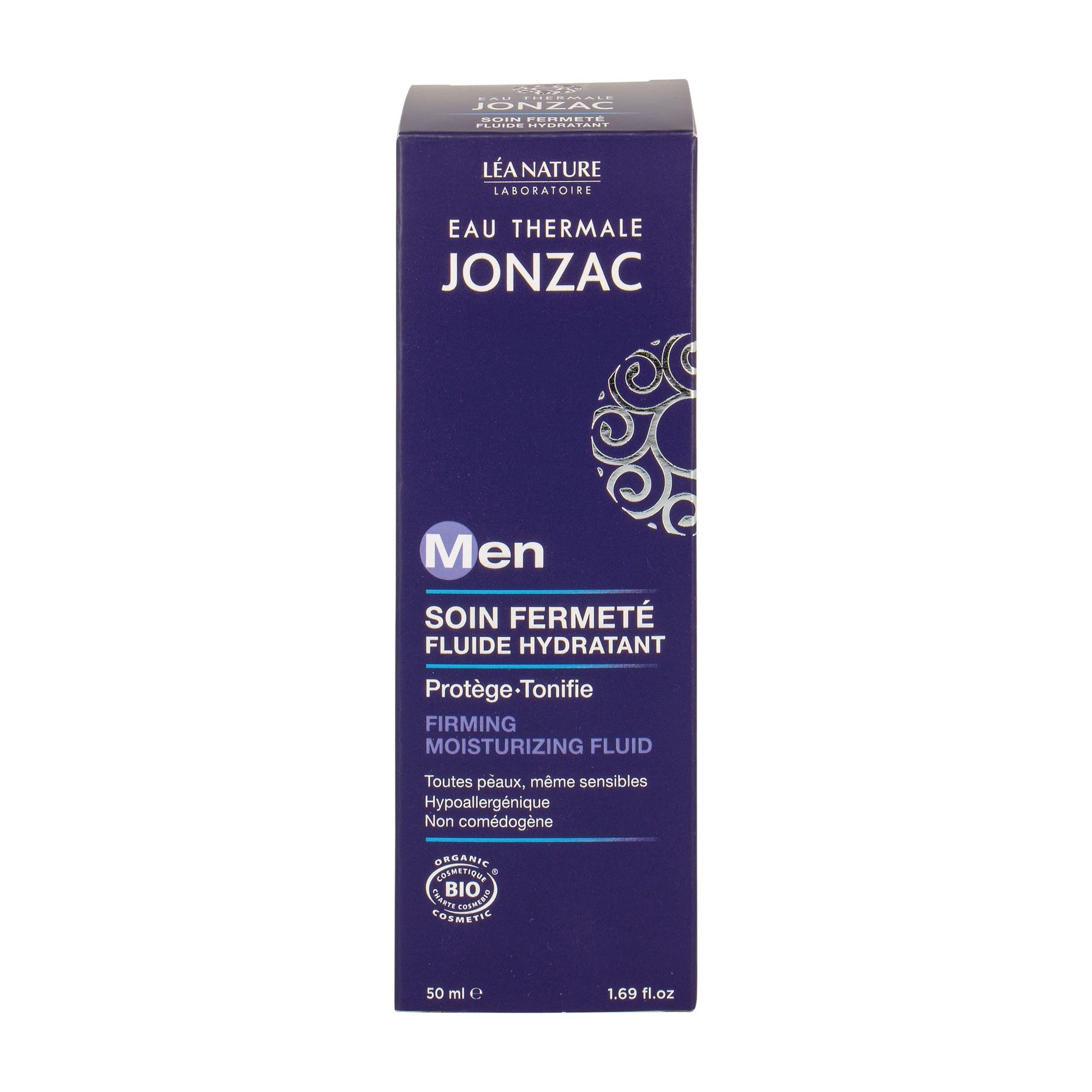 Eau Thermale Jonzac Organic Cosmetic Men Firming Moisturizing Fluid, 50 ml