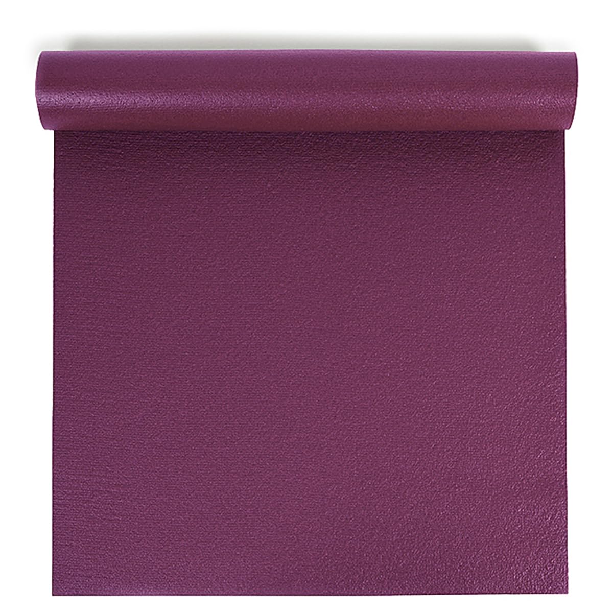 Yoga Studio Oeko-Tex Kids Sticky Yoga Mat 60cm x 130cm x 4.5mm | Non-Slip Exercise Mat For Children | Active Play & Exercise Mat | Non Absorbent & Easy to Clean (Plum)