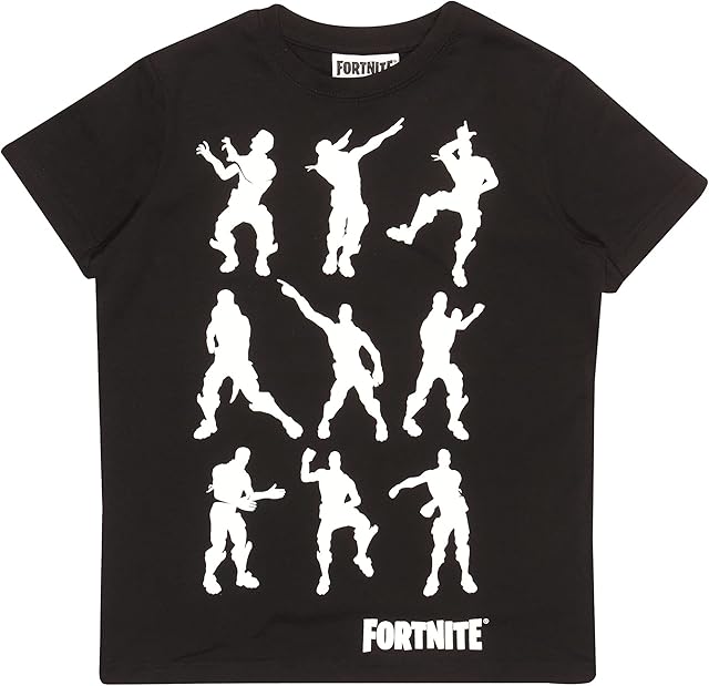 Fortnite Dancing E T Shirt Kids 128-182 Official Merchandise
