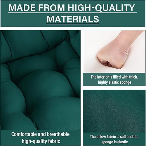 Miniatura 5 de Silla Lazy con otomana, cómoda silla de lectura con reposapiés y almohada, sillas modernas con reposabrazos y bolsillo lateral para sala de estar,