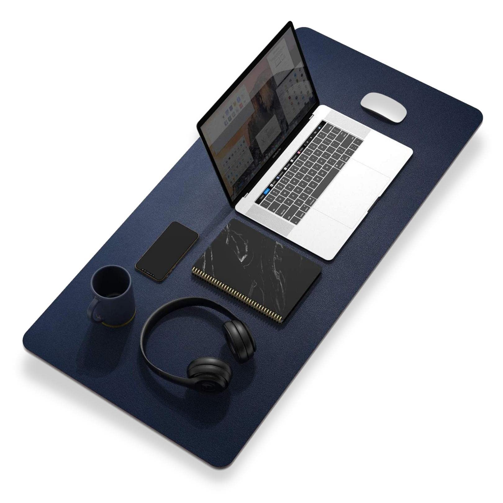 SYGA Desk Pad Protector Waterproof PU Desk Mat Blotters on Desktop Laptop Computer Gaming Keyboard Mouse Pad Non-Slip Desk Writing Mat Cover for Office & Home 90CM * 45CM Blue & Yellow (B0CXQ3K14D) Amazon Price History, Amazon Price Tracker