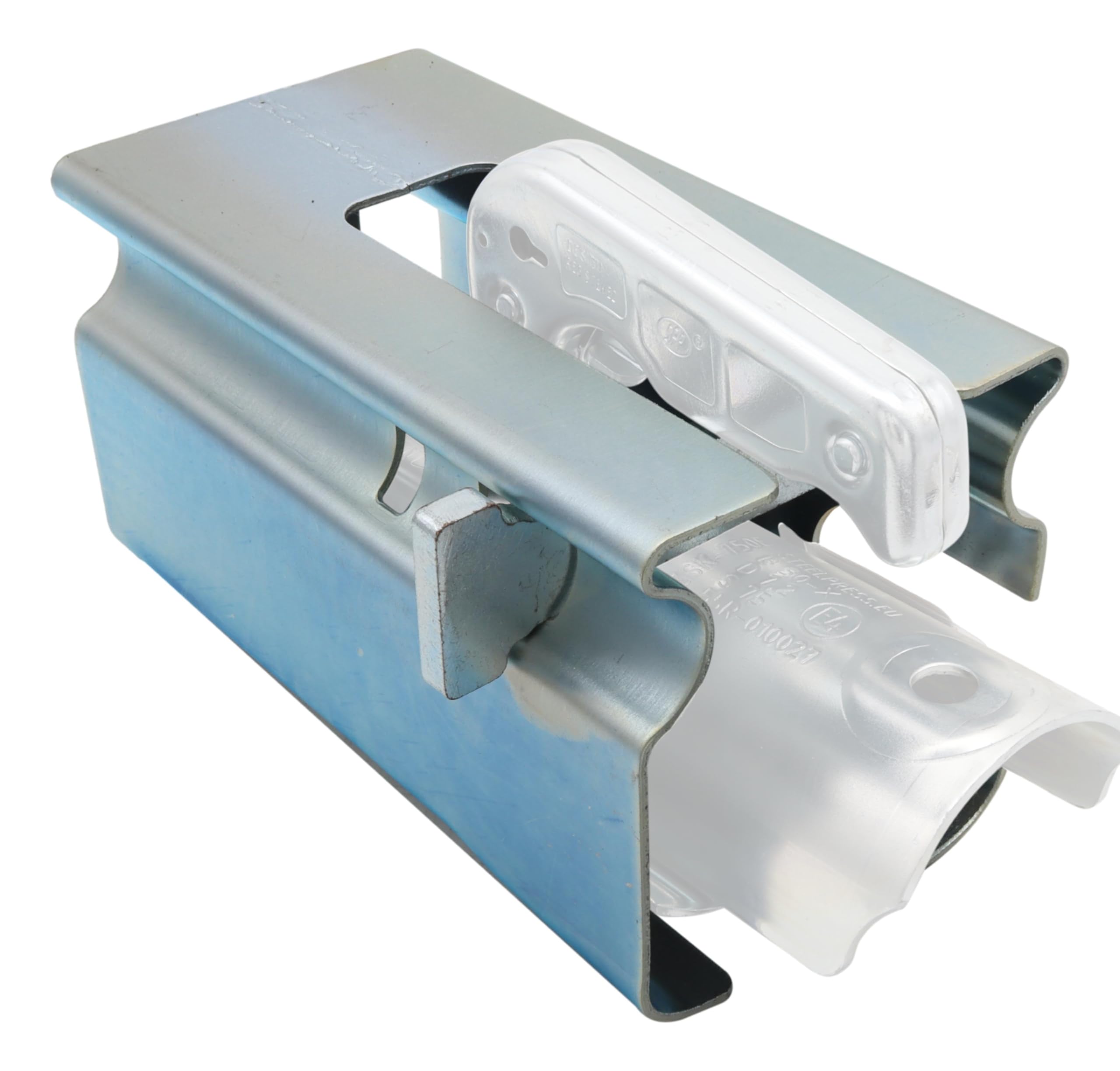 trailer parts4u Kastenschloss Safety Box Diebstahlsicherung mit Diskussschloss Kupplungsschloss für Pkw Anhänger Kasten
