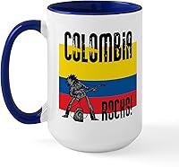 Vista 24 de CafePress - ITS COLOMBIA NOT COLUMBIA - FLAG Mugs - Coffee Mug, Large 15 oz. White Coffee Cup