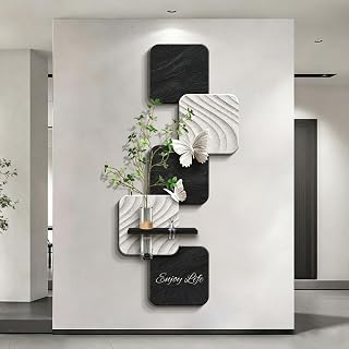 3D Satone LED Wall Art Decor - Unique 3D Wall Decor with Illuminated Lights for Home, Living Room, Bedroom, Modern Art Decoration, Eye-Catching Design