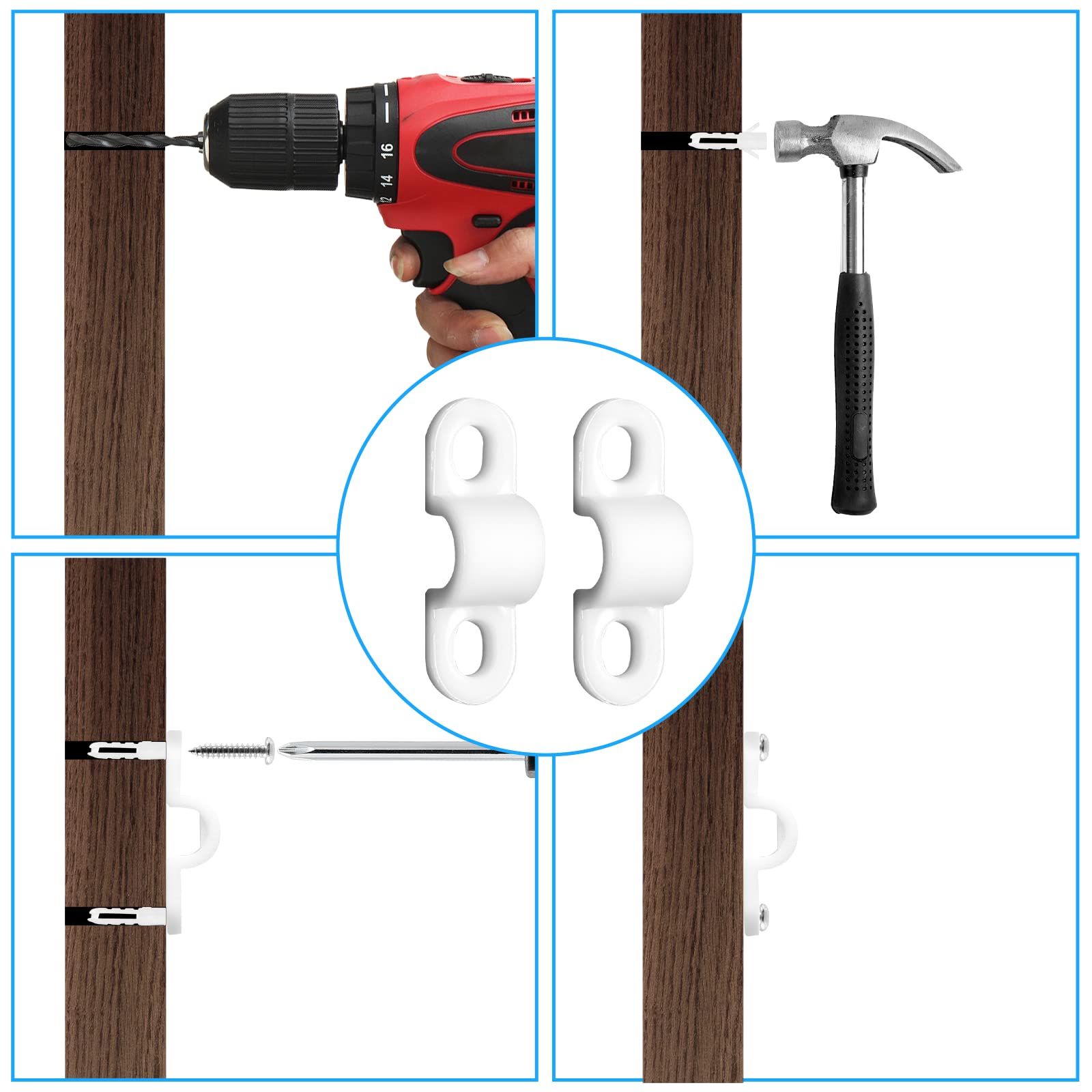 BokWin Shelf Clips - 24 Pack -5