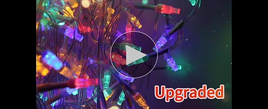 USA LAWNWARE ランプ　ヴィンテージ　クリスマス　アウトドア AWQ 500 LED 49ft Christmas Cluster Lights Christmas