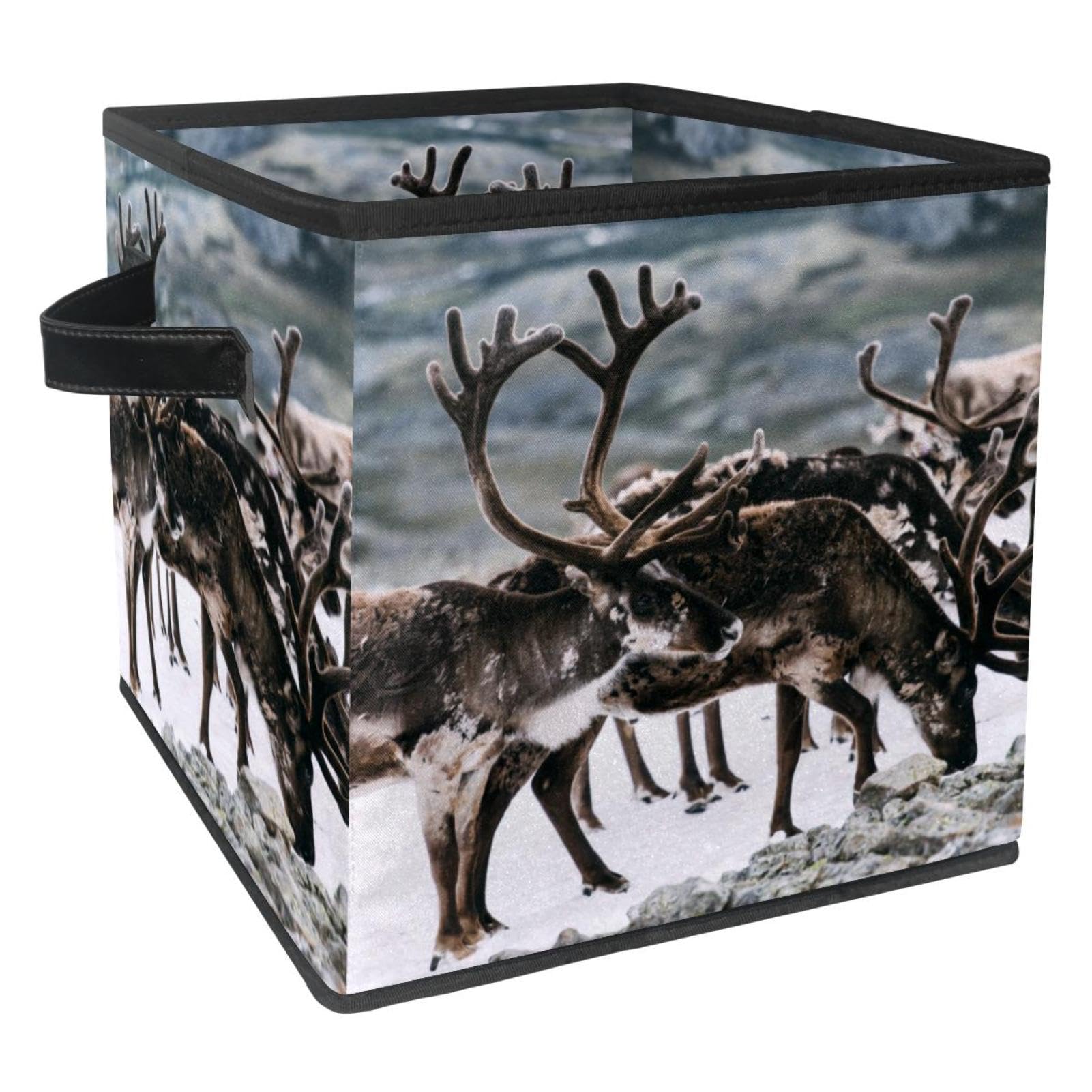 Boîte de rangement enfant cerf pour organiser la chambre de vos petits avec style