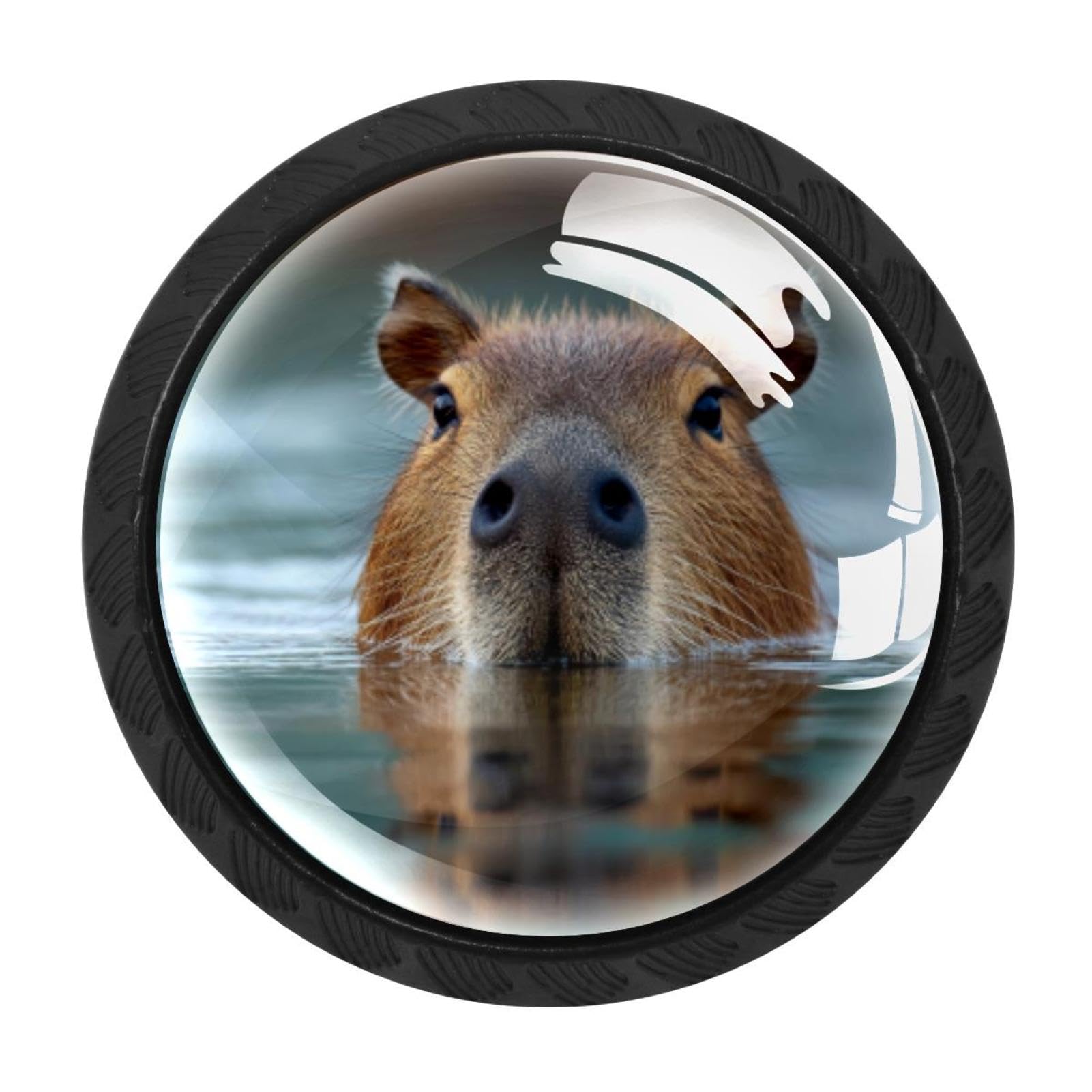 Poignées de tiroir Capybara solides pour remplacer un bouton cassé