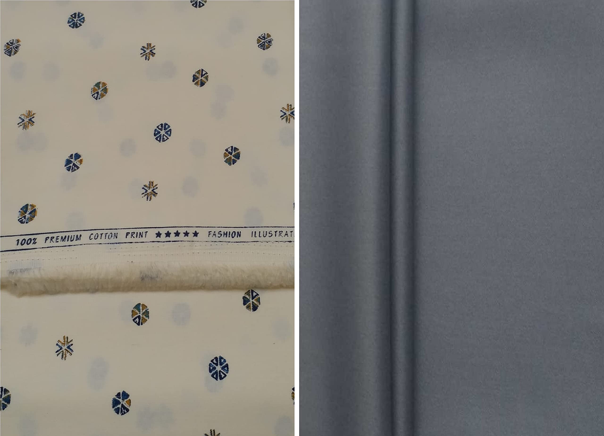 pri & su cottlinns Pri & Su CottLinn Combo fo Giza Cotton Floral Shirt 600027 & Trouser 90005-picture-3