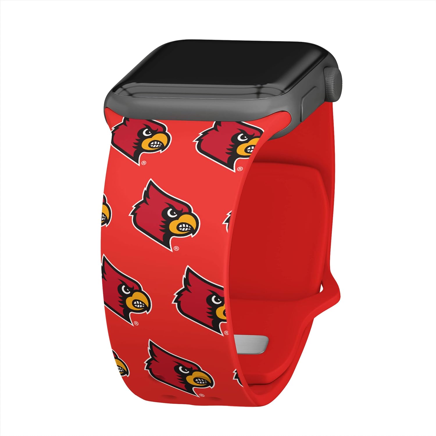 Affinity Bands Louisville Cardinals HD NCAA Watch Band Compatible with Apple Watch - All Series