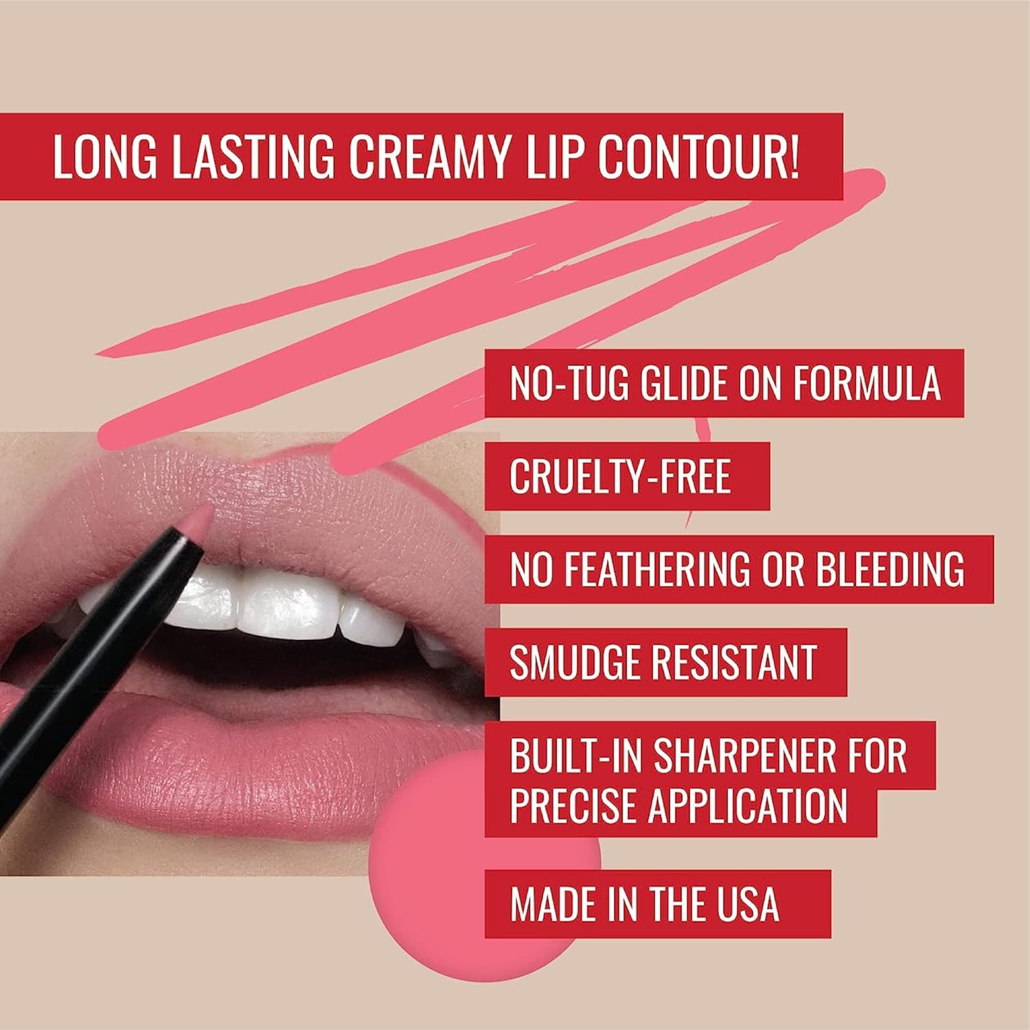 Runway Rogue LuxGloss Kit with Moisturizing Lip Gloss Tube, Catwalk and Lip Liner Pencil, It's a Wrap