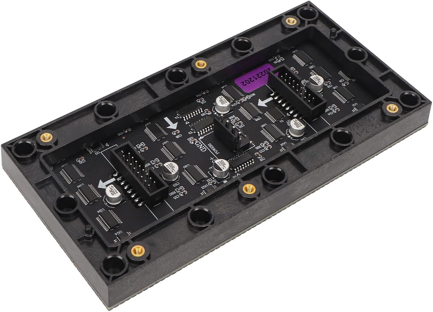 Yinhing RGB LED Panel Dimmable Resolution 2 5mm Pitch Full Color Display for Pico and 6 3x3 1in Digital LED Module for DIY Projects
