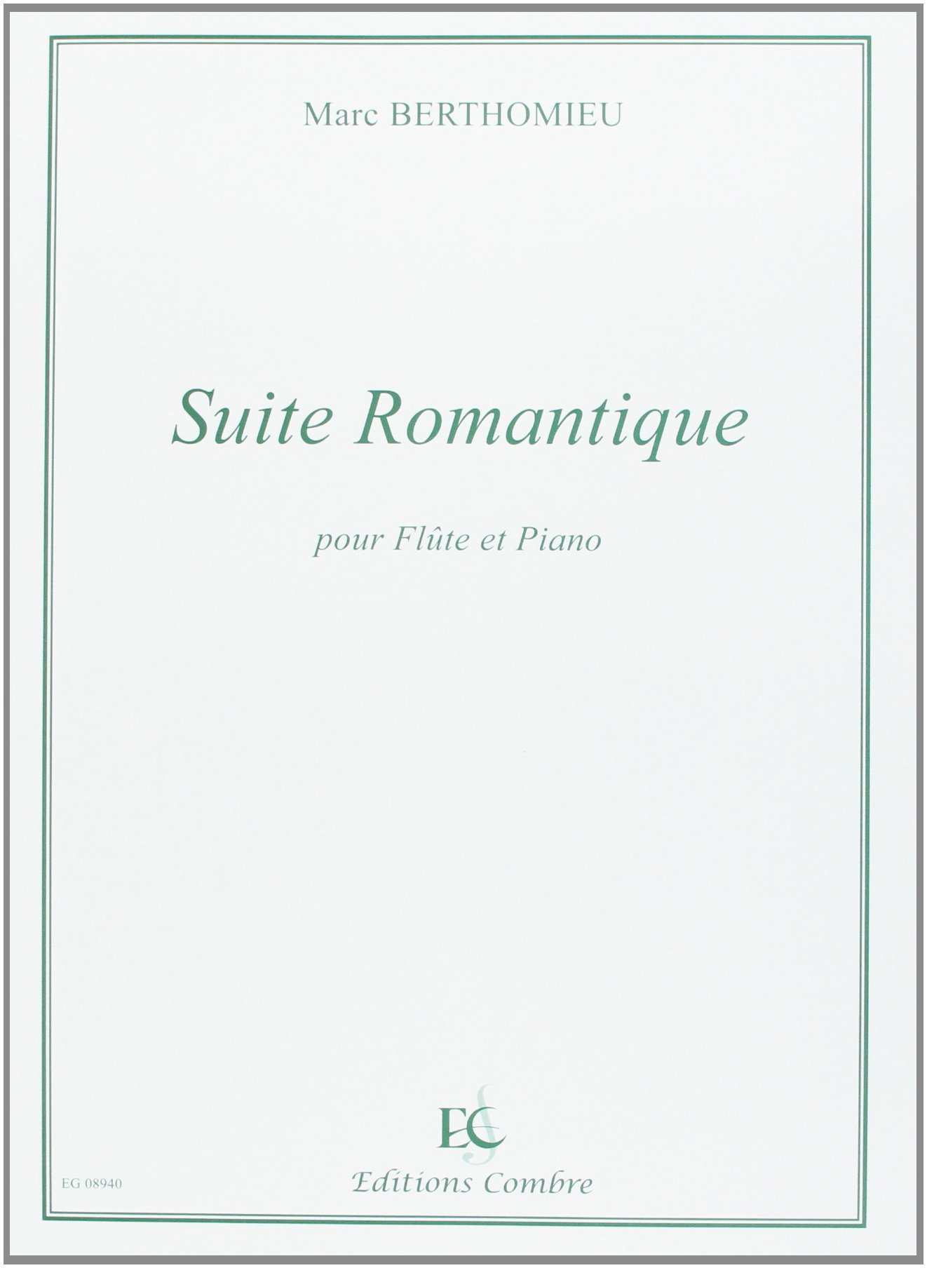 Suite romantique --- flute et piano (reduction)