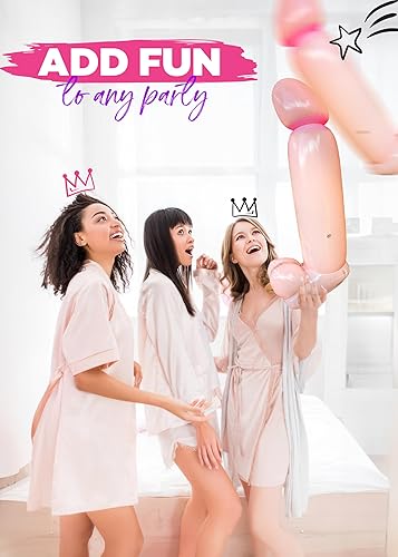 Miniatura 7 de Globo de despedida de soltera 2 piezas Inflable para pene Willy despedida de soltera, globos de fiesta de despedida de soltera, fiesta de despedida