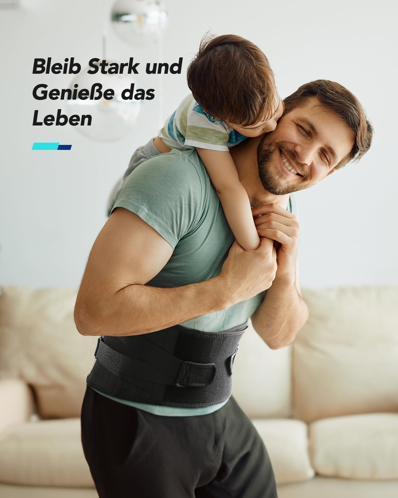 Fitomo Lendenwirbelstütze für Herren Damen, mit ergonomischer Unterstützung und Karbonfaserschienen, für Schmerzen bei Ischias, Bandscheibenvorfall, Wirbelsäulenstenose
