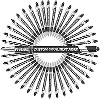 Vista 13 de 10 bolígrafos personalizados a granel, bolígrafo personalizado, bolígrafo grabado con nombre, logotipo, lápiz capacitivo para pantallas táctiles, a