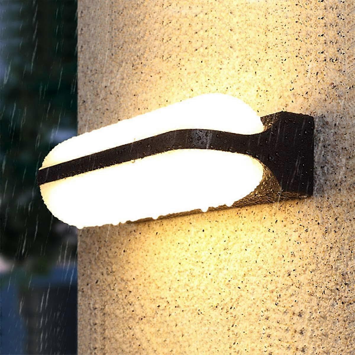 Joyhappst Image Color Ip65 Led Outdoor Wall Light Modern Waterproof Wall Lamp/Aluminum / 3000K Warm White/Led Wall Light