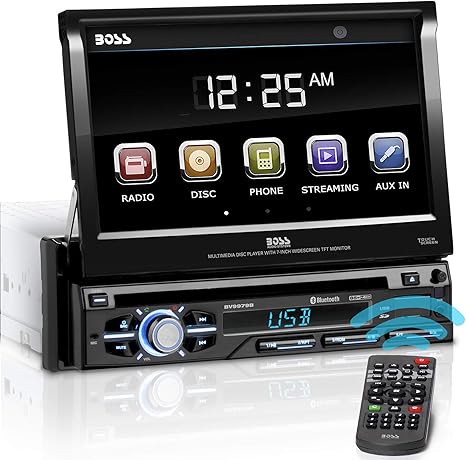 1 din radio mit ausfahrbarem display