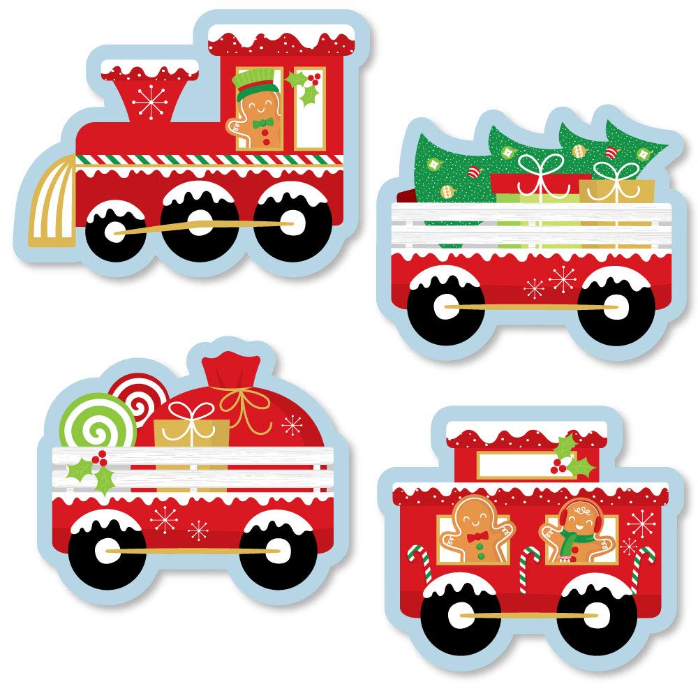 Amazon.com: Big Dot of Happiness Christmas Train - DIY Shaped Holiday Party Cut-Outs - 24 Count amazon-com-big-dot-of-happiness-christmas-train-diy-shaped-holiday-party-cut-outs-24-count
