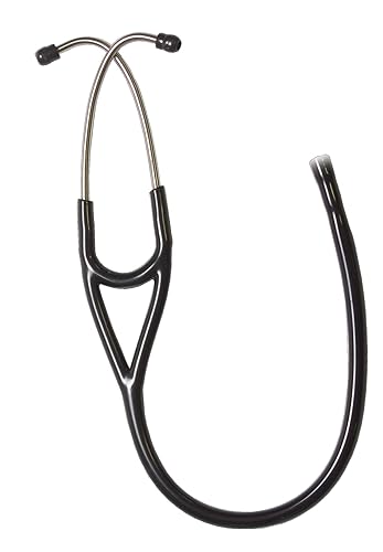 Miniatura 2 de Labtron Cardiology - Estetoscopio negro, 425BK