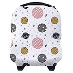 Yoofoss Nursing Cover Breastfeeding Scarf - Baby Car Seat Covers, Infant Stroller Cover, Carseat Canopy for Girls and Boys