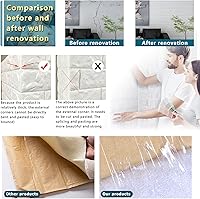 Vista 50 de 20 paneles de pared 3D plateados, cobertura de 29 pies cuadrados, adhesivo imprimible con paneles de pared de espuma de polietileno autoadhesivos