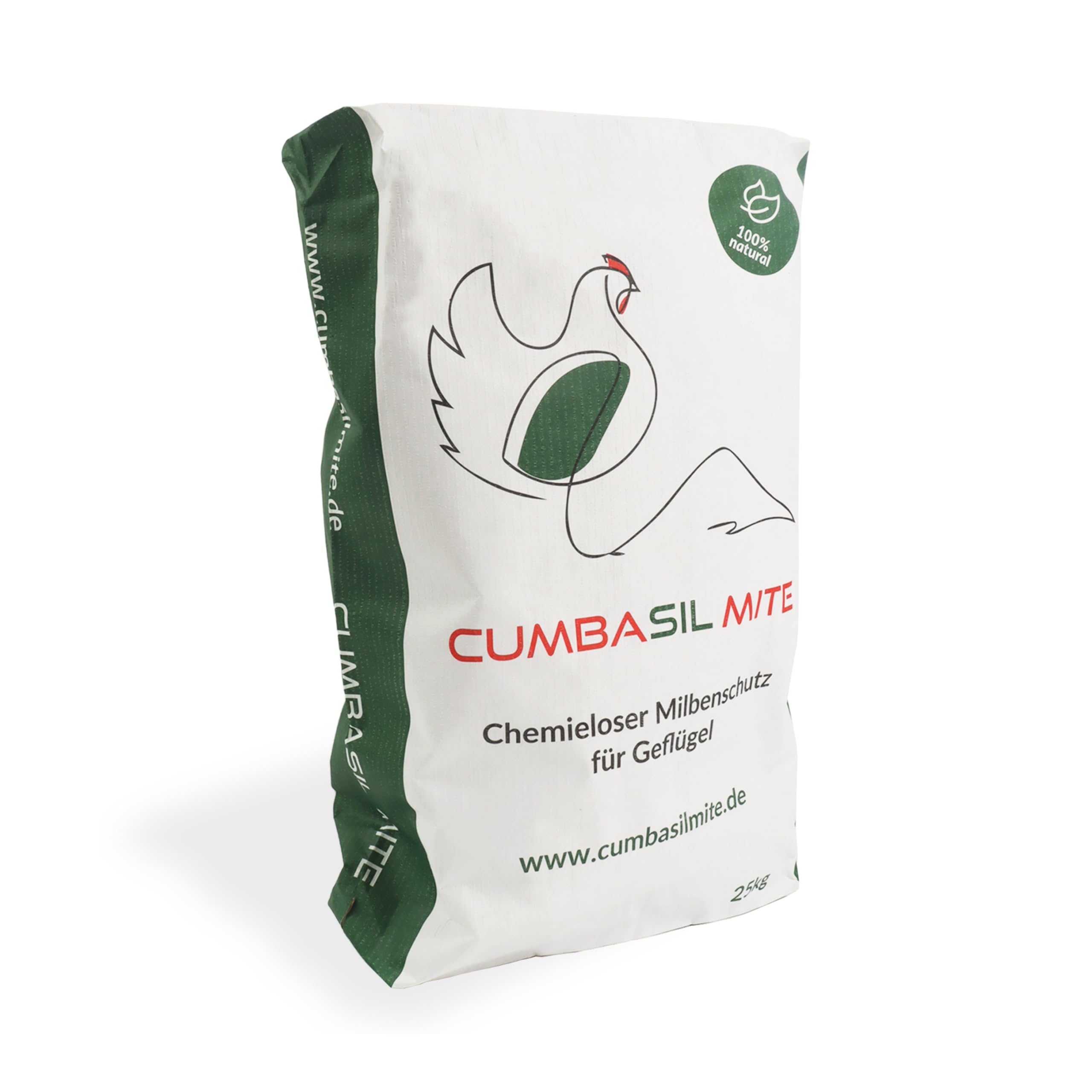 Bagno di polvere antiacaro per polli 25 kg, bagno di sabbia in polvere contro gli acari, rimedio antiacaro per polli, protezione antiacaro naturale, polvere