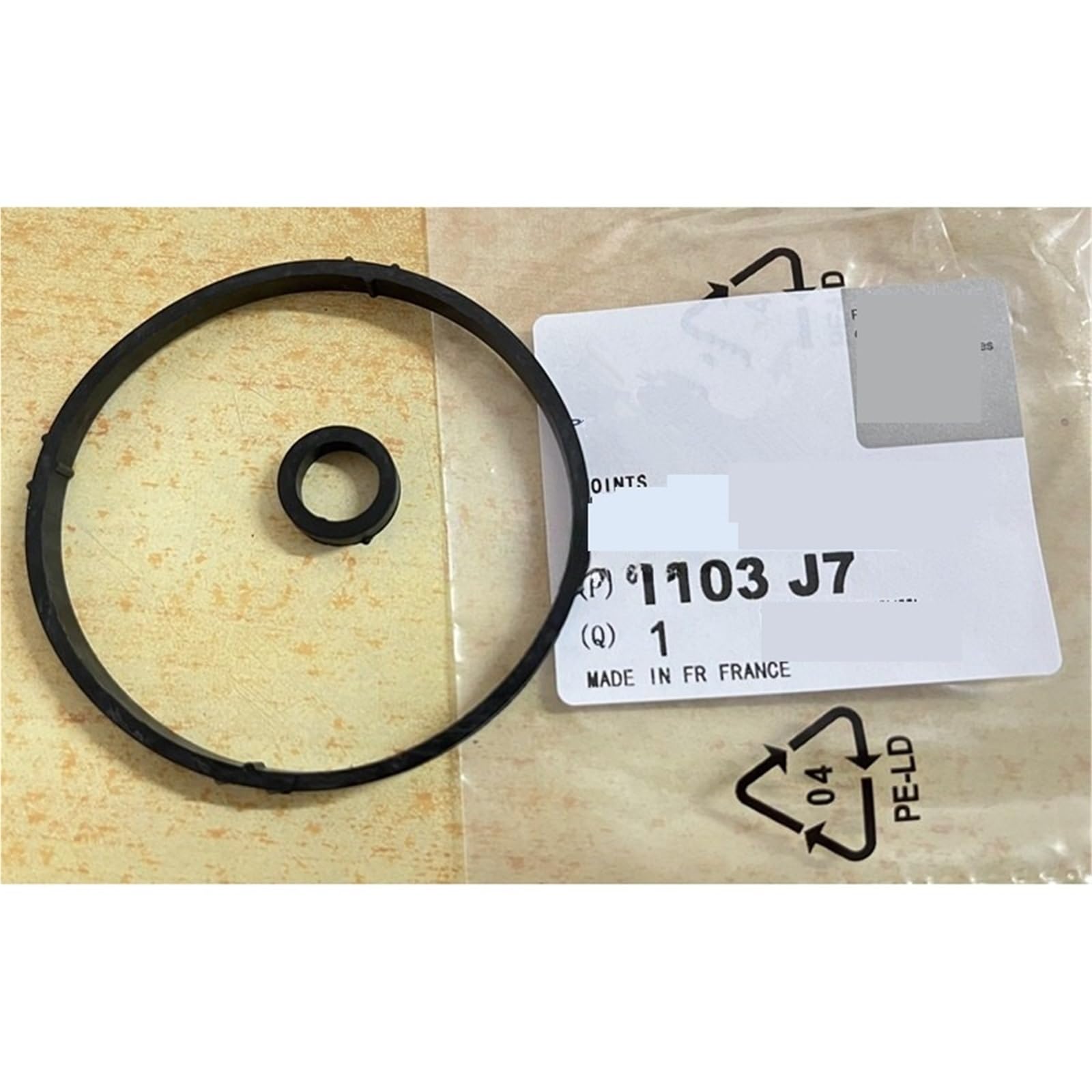Seal oil filter Do Peugeot 307 307CC Do Citroen 1103 J7 206CC 2.0 Uszczelka chłodnicy 1103J7