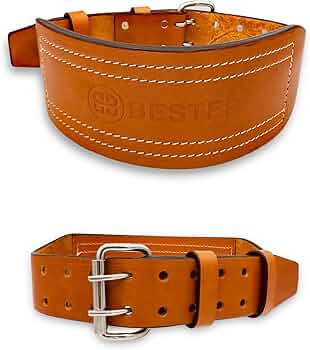 Bester レザー パワーベルト ブラウン Amazon | BESTER ベスター トレーニングベルト 筋トレベルト