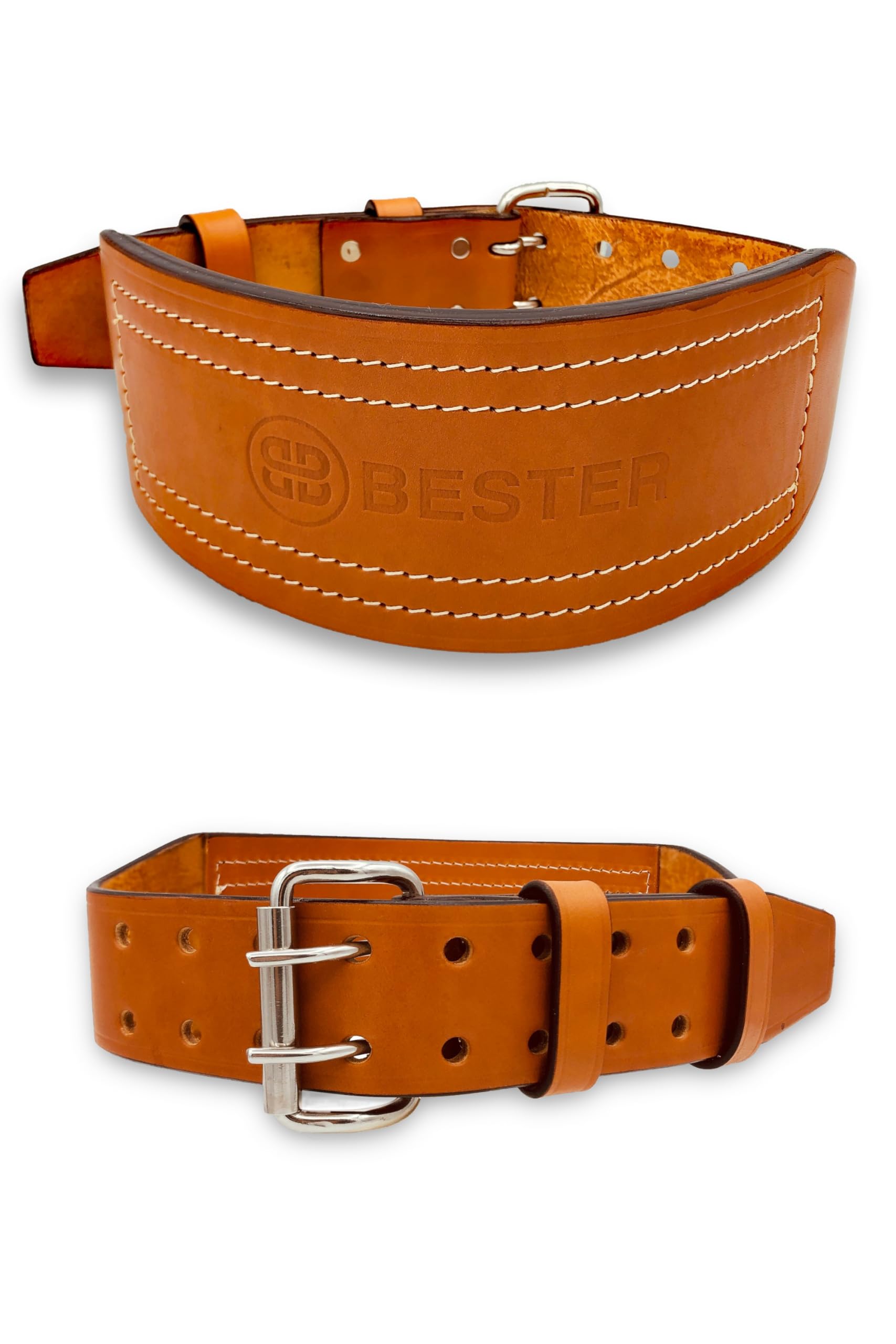 Amazon | BESTER ベスター トレーニングベルト 筋トレベルト レザー 一