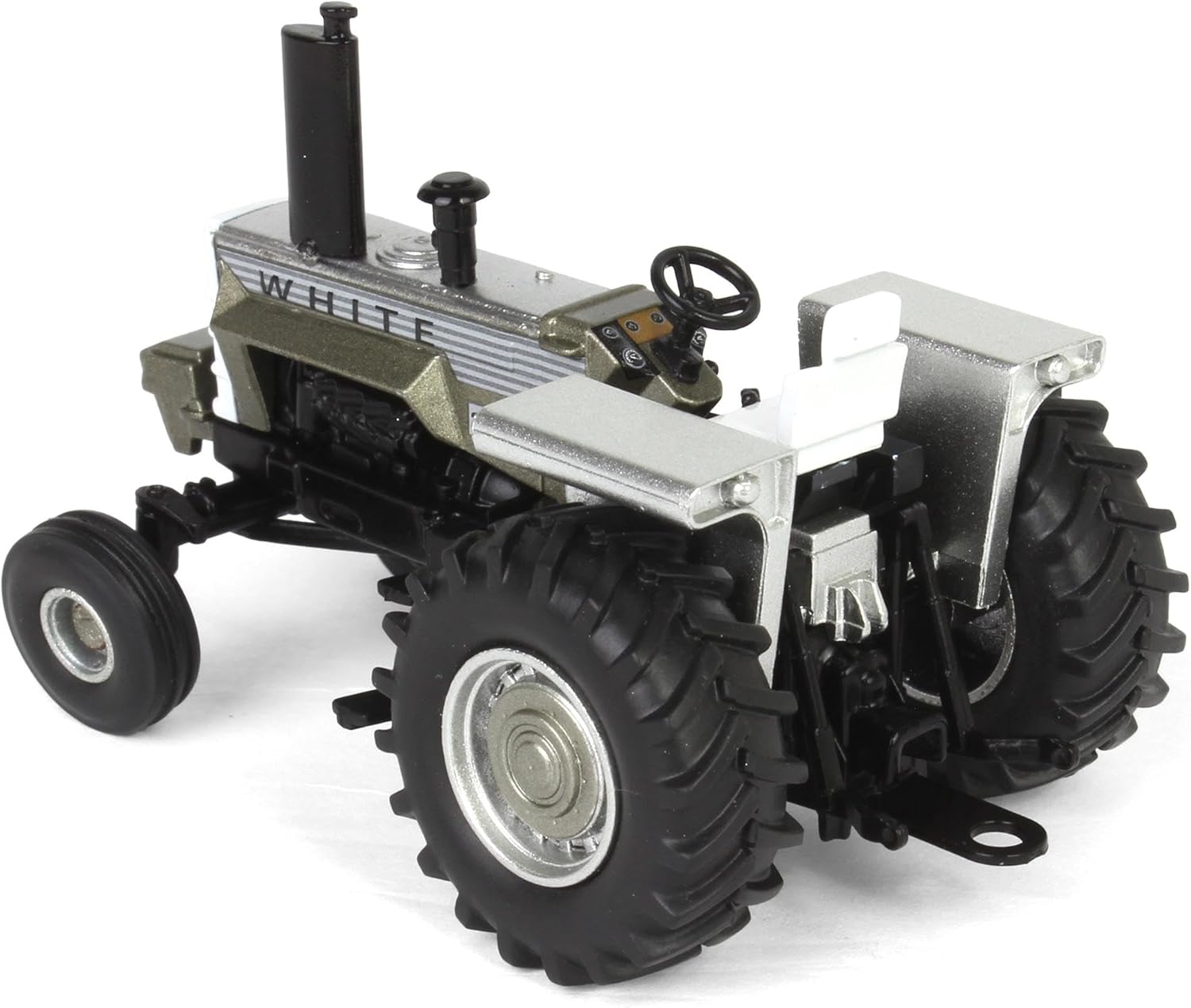 Spec Cast 1/64 White 2255 Open Station Tractor, Gray SCT974