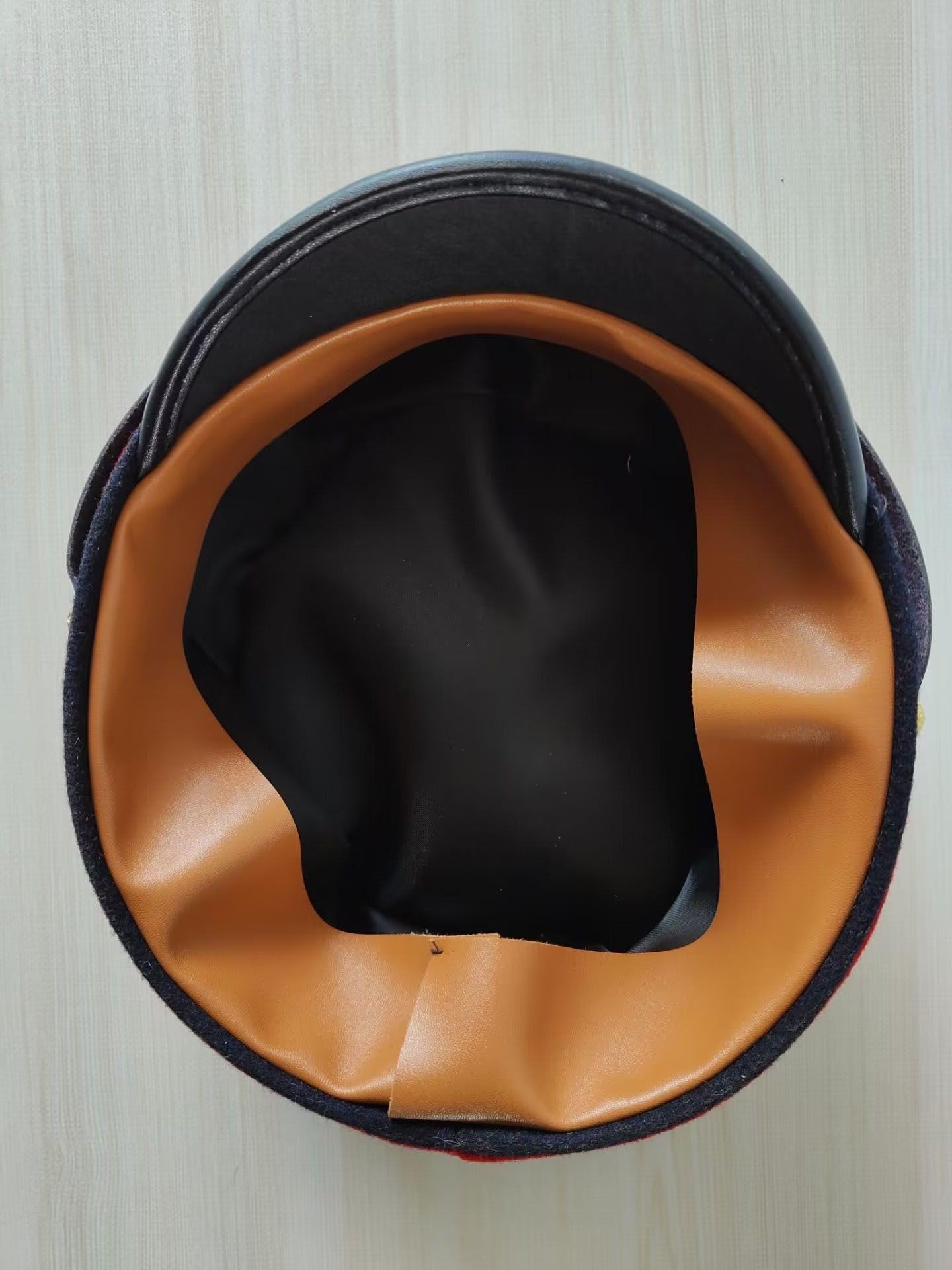 Amazon.co.jp: 明治19年 二種 赤 騎兵 尉官用軍帽 制帽 大日本帝国陸軍