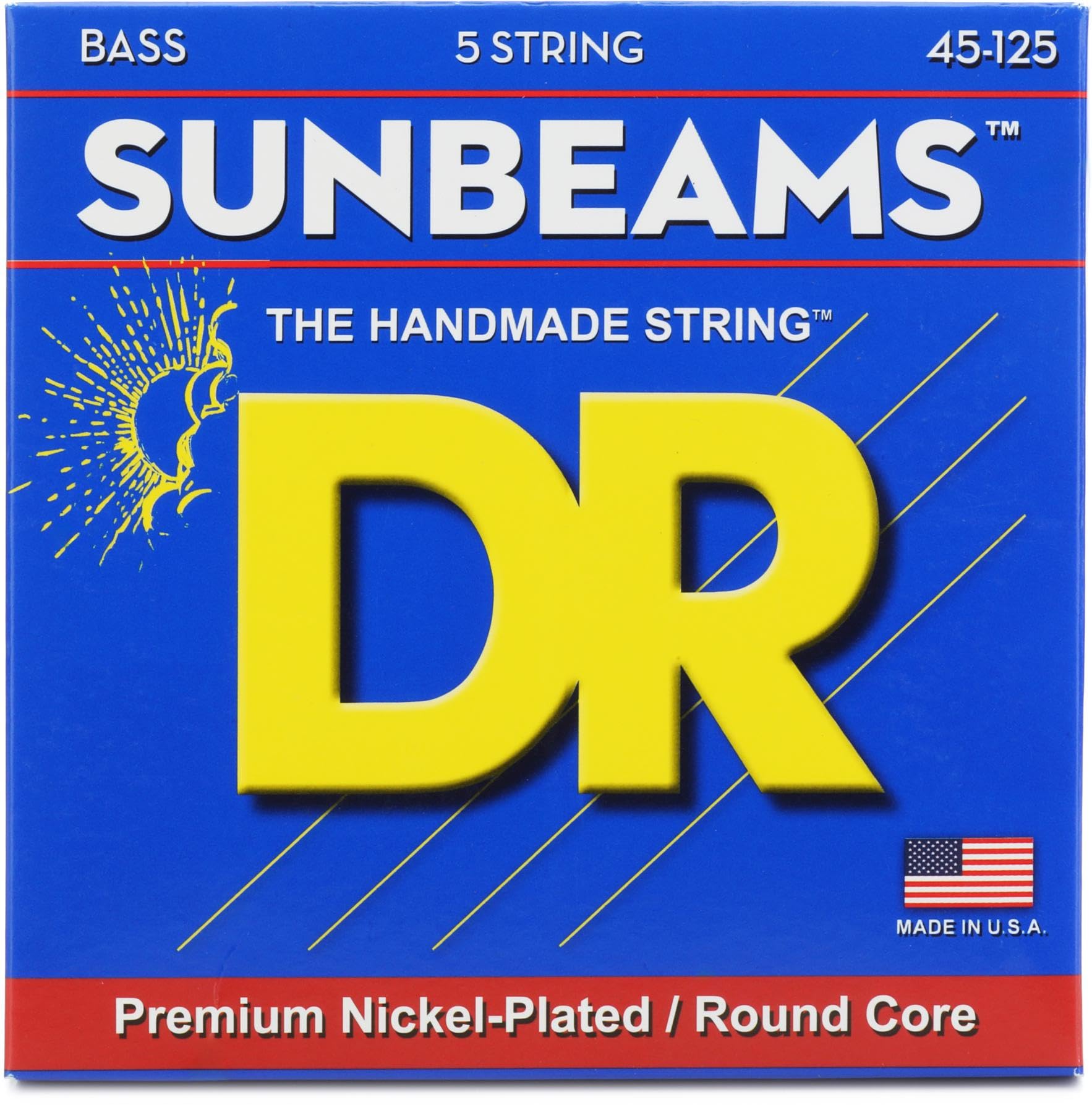 DR Strings SUNBEAM NMR5-45 Sunbeam Medium Struna (5 strun)