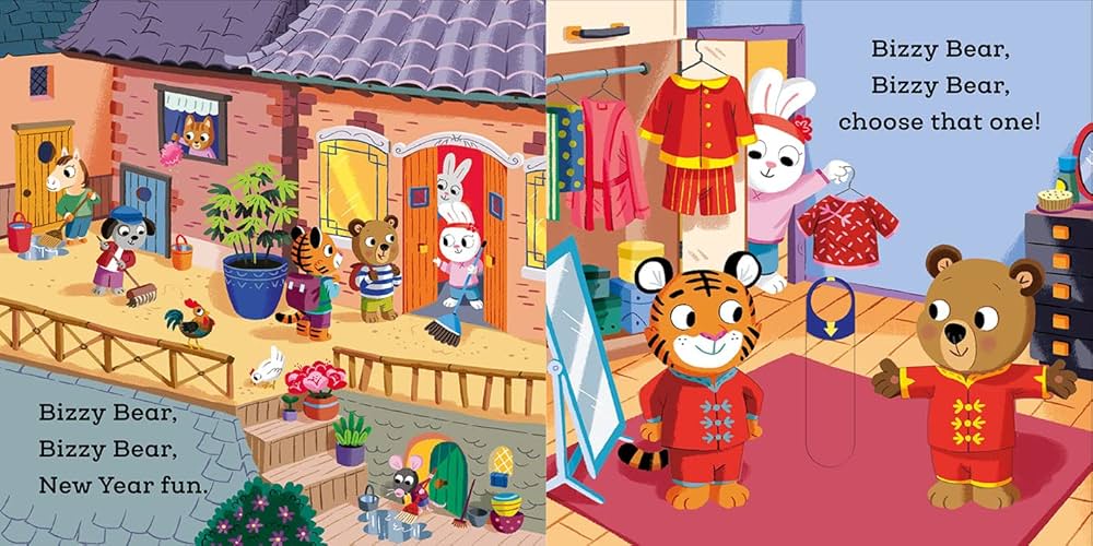 Amazon.com: Bizzy Bear: Chinese New Year: 9781839942594