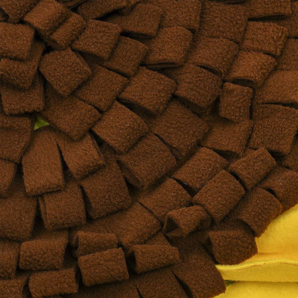 Pet Dog Snuffle Mat Naso Odore Allenamento Coperta Sniffing Pad Alimentazione Lenta Ciotola Dispenser di Cibo Tappeto Alleviare Lo Stress Antiscivolo Puzzle Giocattoli