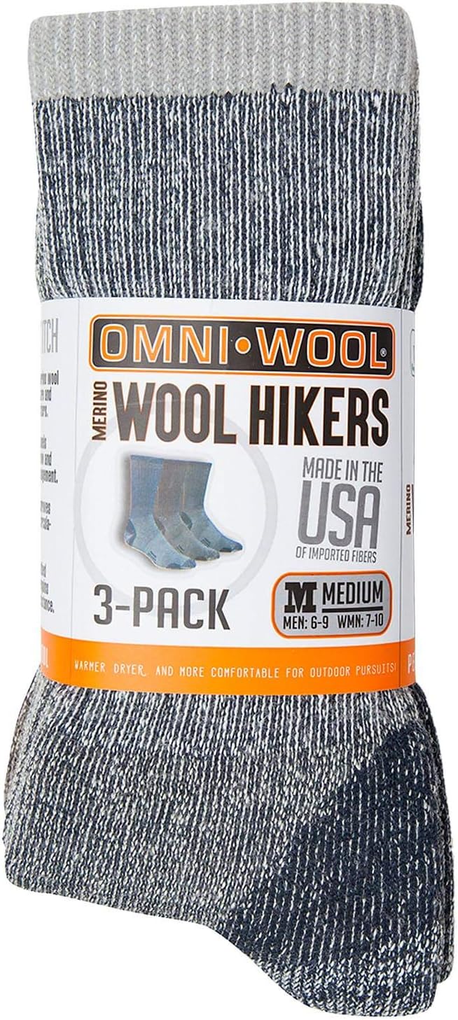 Merino Wool Medium Hiker (3-Pack)