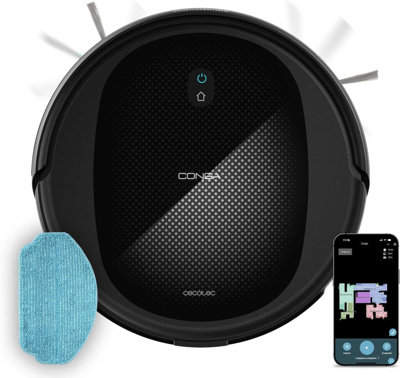 Robot aspirador Cecotec Conga M20 por 99€ ¡¡45% de descuento!!