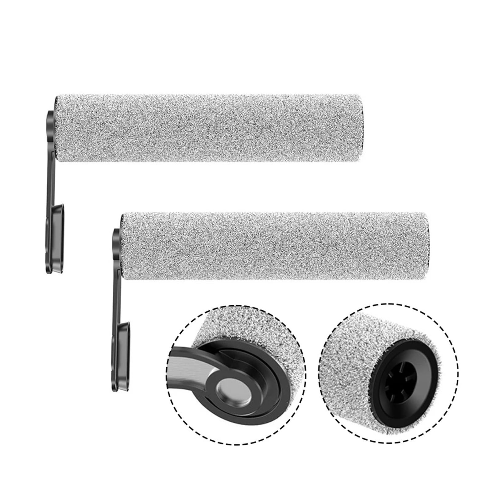 Cepillo Giratorio, Compatible con Tineco,S7 Pro | Piezas de aspiradora inalámbrica S6, accesorios de repuesto de herramientas de limpieza de plástico gris