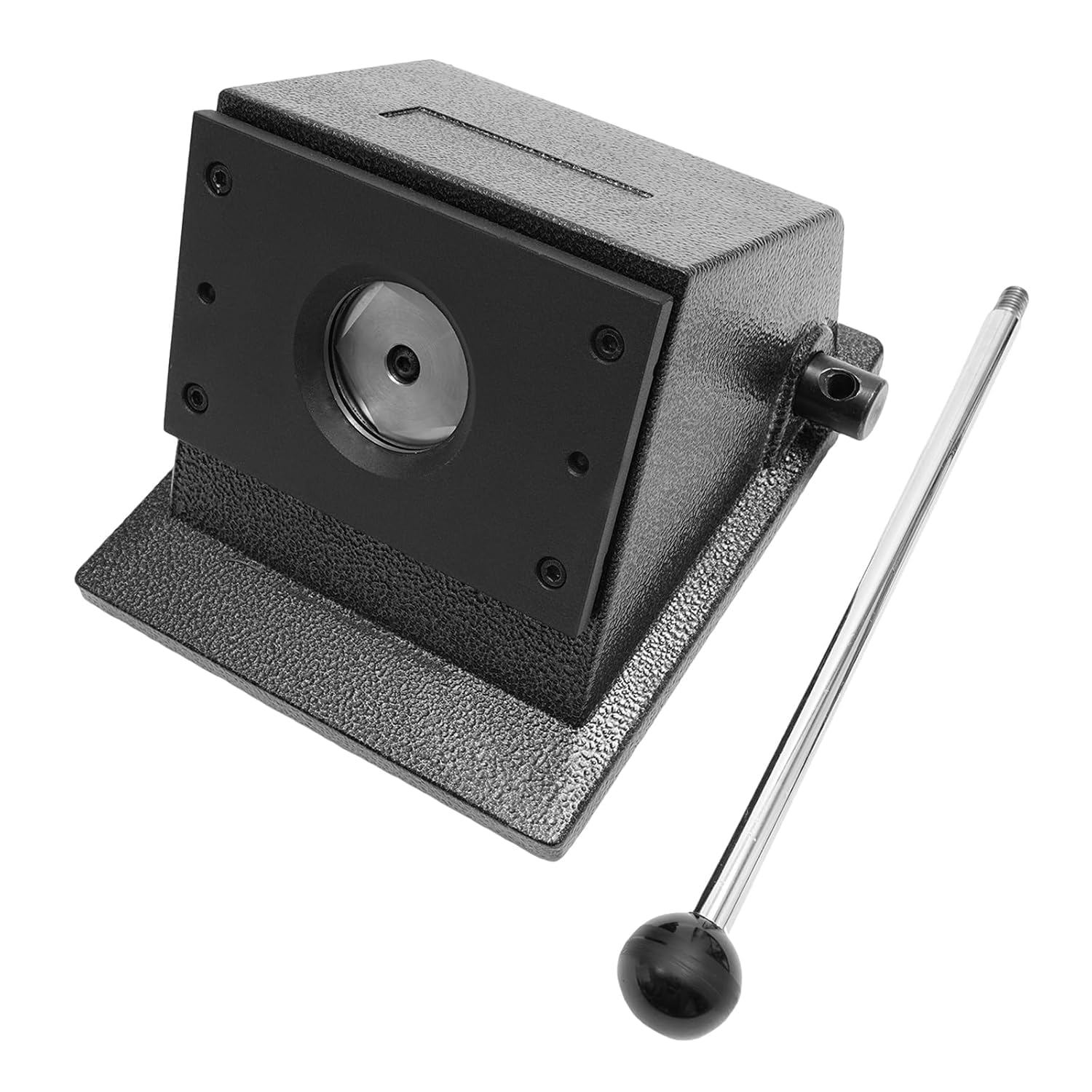 Taglierina Circolare da 1,9"/48,5 Mm - Macchina Fustellatrice per Badge, Etichette E Medaglie - Lama in Acciaio Affilata E Leva di Comando - Ideale per Carta A4 E Cartoncino