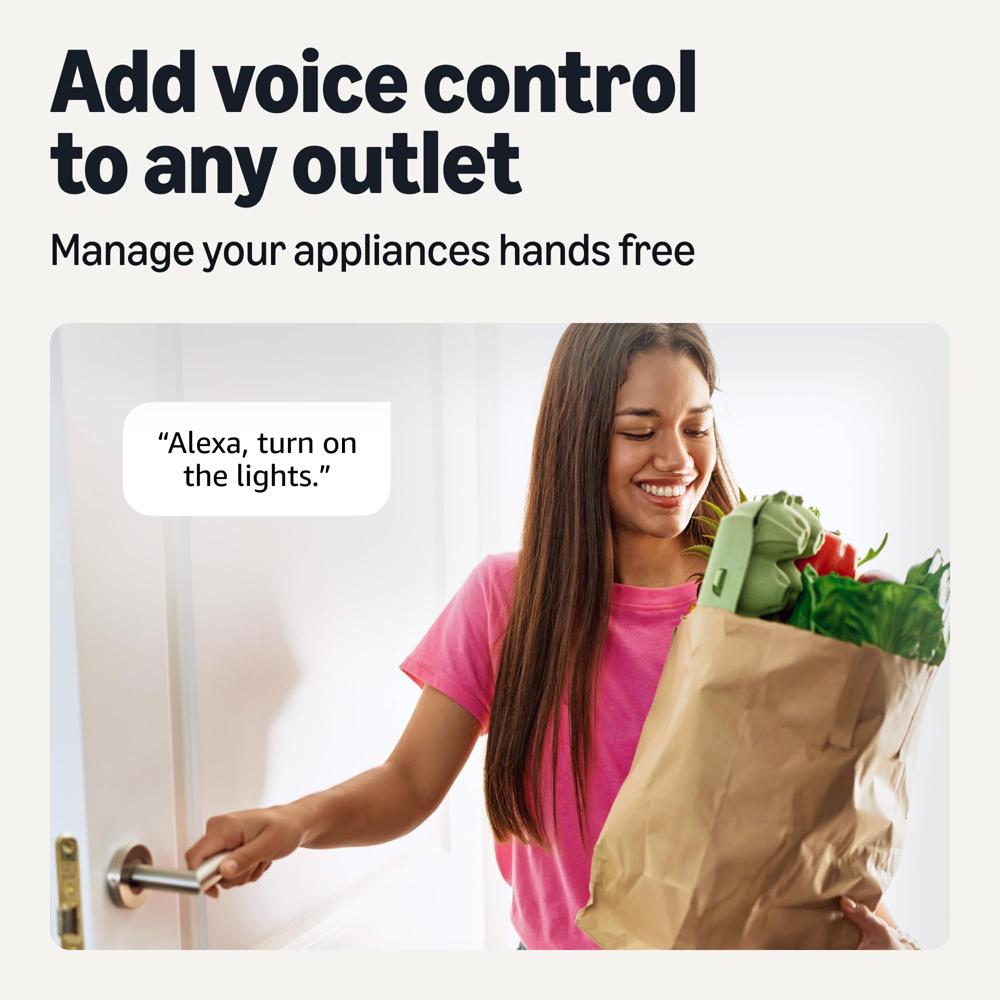 Amazon Basics Smart Plug Matter Compatible Compatible with Amazon Alexa Google Home Apple HomeKit Matter Hub Required 2 — view 4