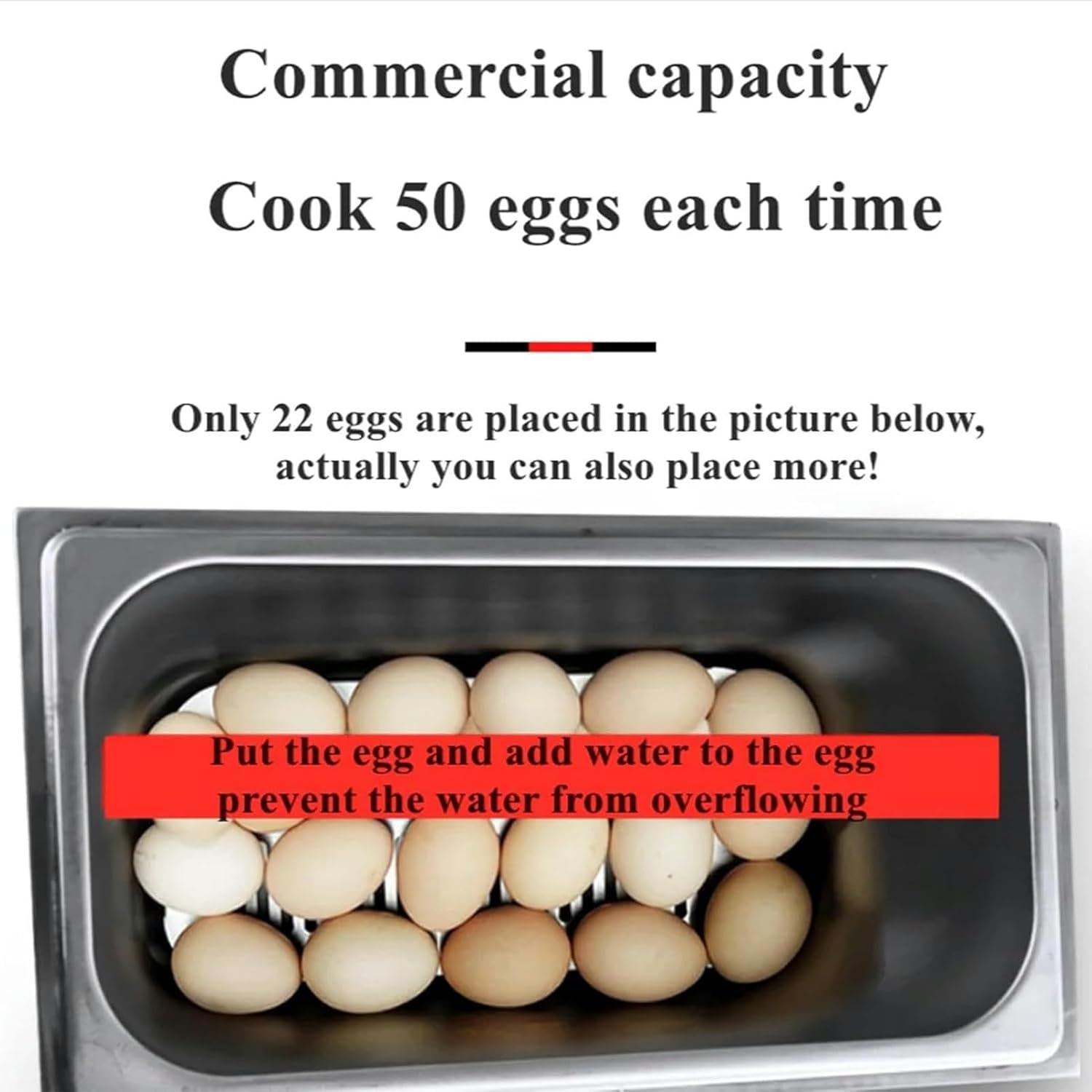 Commercial Electric Automatic Egg Boilers Hot Spring Boiled Egg Machine Egg Cooker Warm Water Egg Boiling Machine with 50Pcs